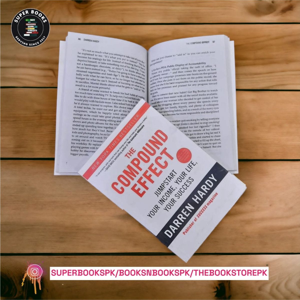 The Compound Effect: Jumpstart Your Income, Your Life, Your Success by Darren Hardy - Image 1