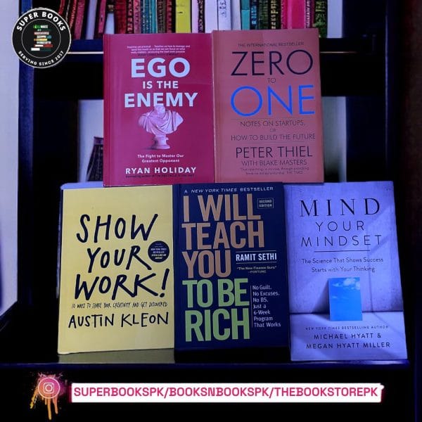 PACK OF 5 SELF-HELP/MOTIVATIONAL BOOKS