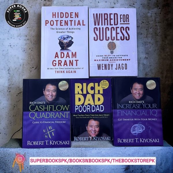 PACK OF 5 SELF-HELP/BUSINESS BOOKS