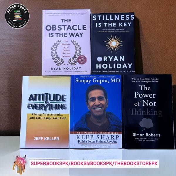 PACK OF 5 SELF-HELP/MOTIVATIONAL BOOKS