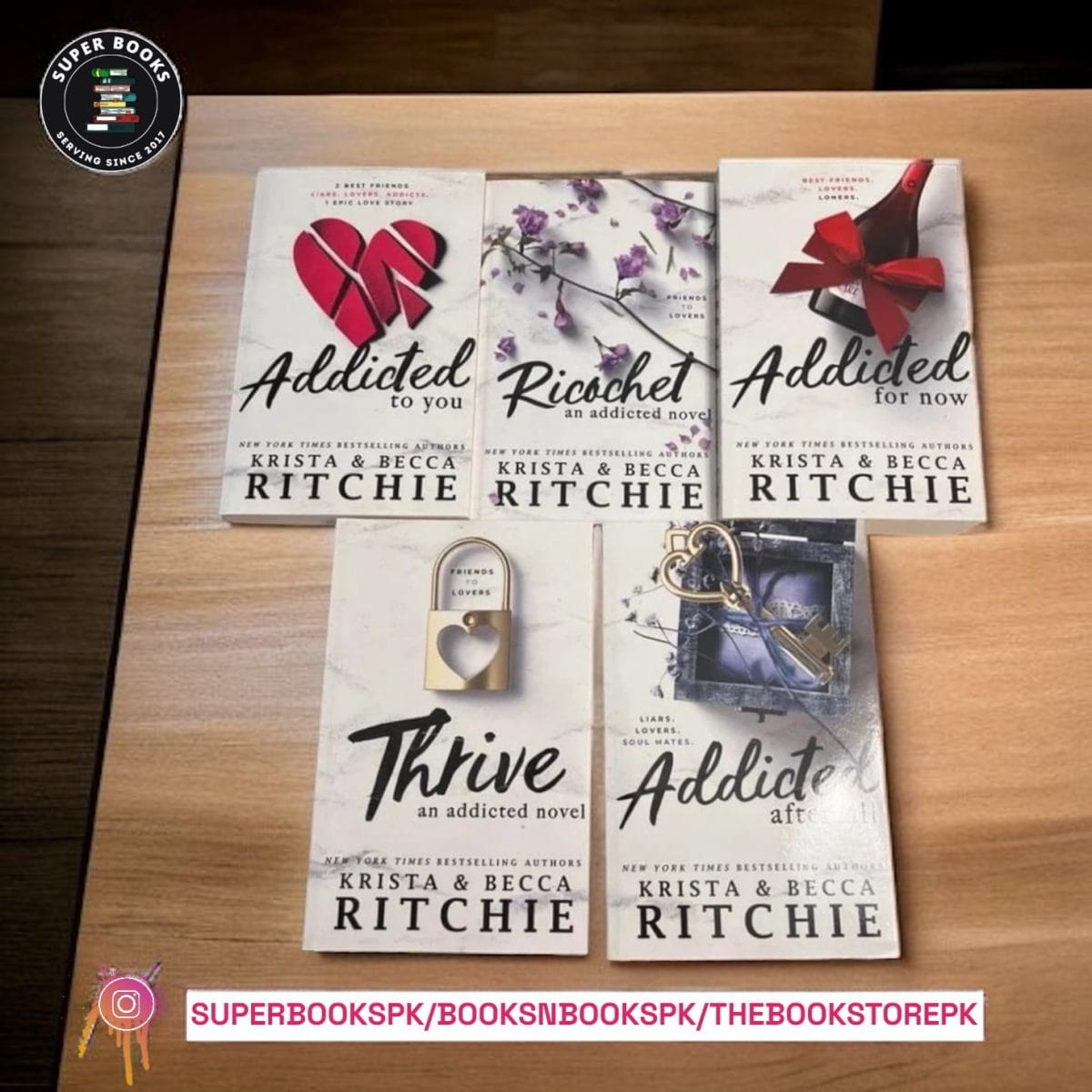 Addicted Series By Krista & Becca Ritchie - Image 1