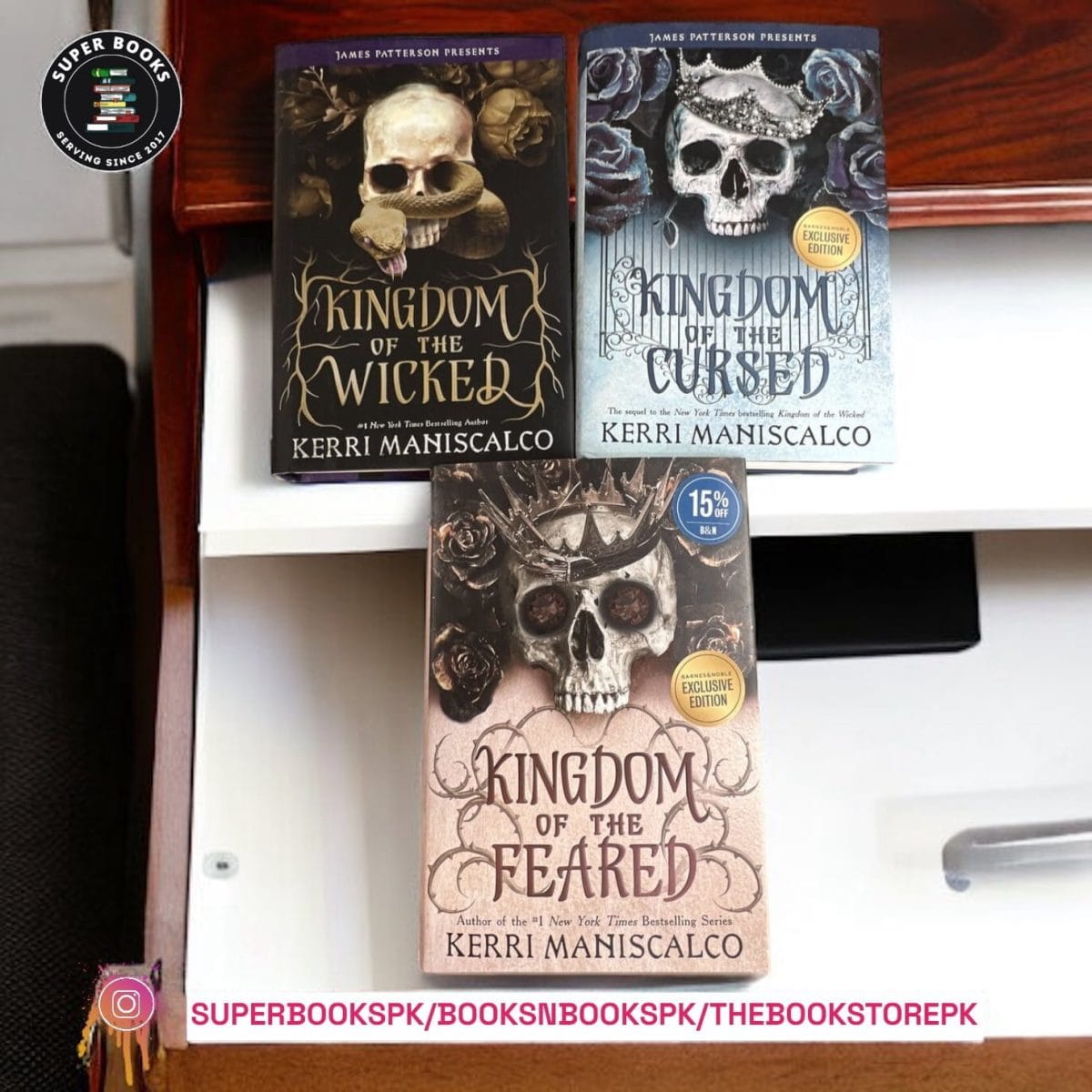 Kingdom Of The Wicked Series By Kerri Maniscalco - Image 1