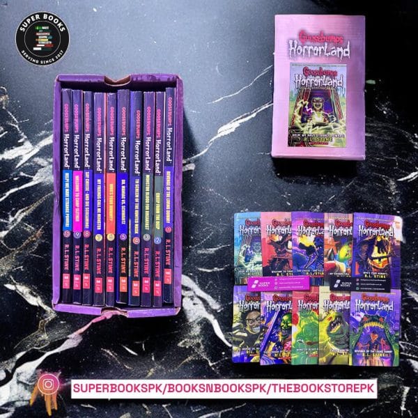 Set of 10 Goosebumps HorrorLand