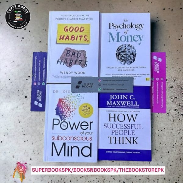 PACK OF 4 SELF HELP BOOKS