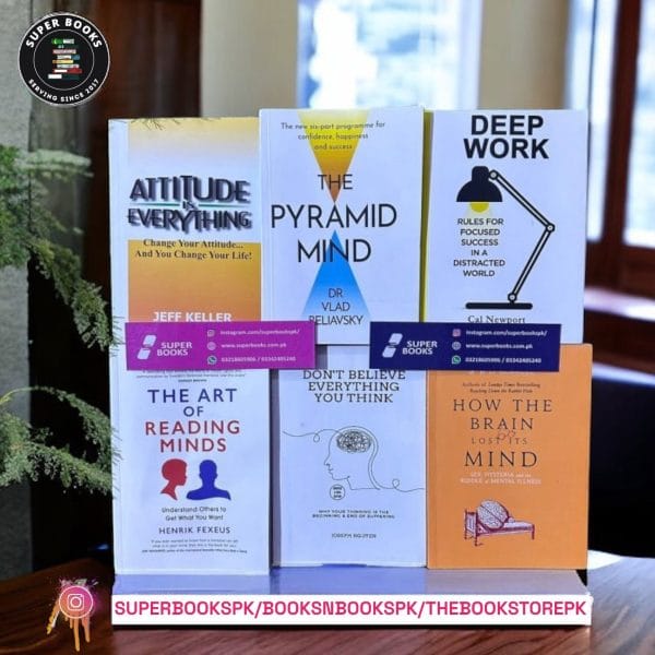 PACK OF 6 SELF HELP BOOKS