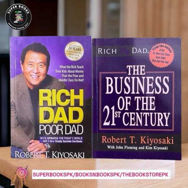 PACK OF 2 BOOKS BY ROBERT T.KIYOSAKI