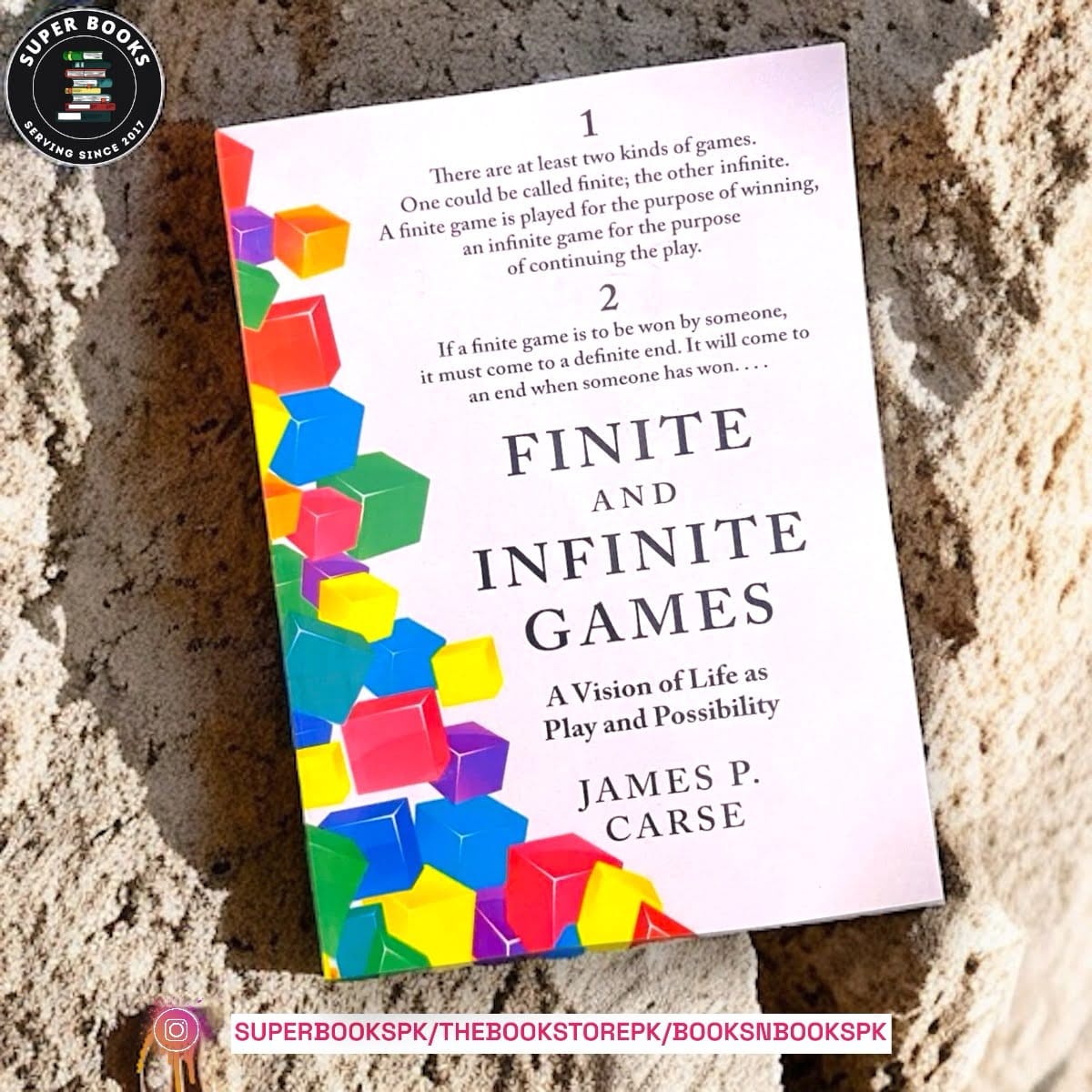 photoroom_20240216_023726.jpeg Finite and Infinite Games: A Vision of Life as Play and Possibility BY James P. Carse - Image 1