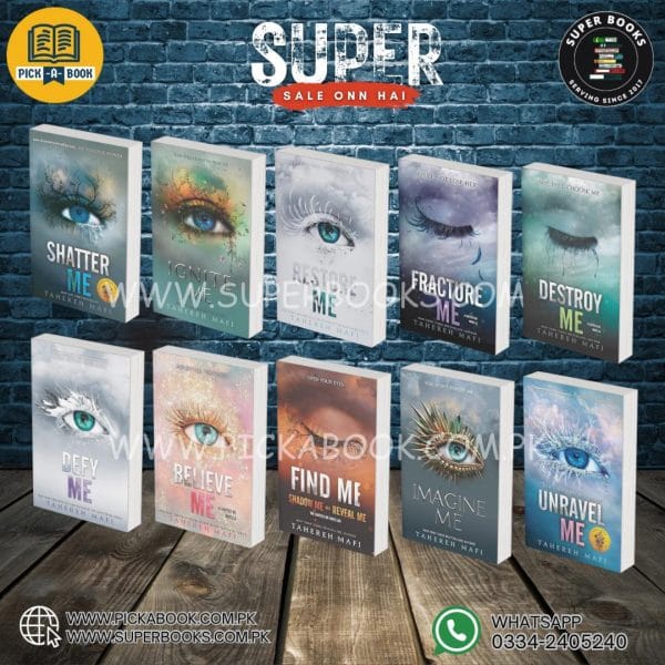 Shatter Me Series By Tahereh Mafi (12 books)