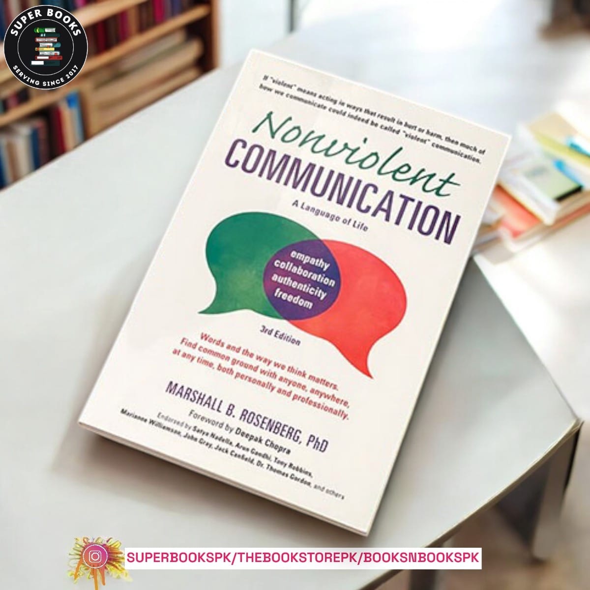 IMG_0888.jpeg Nonviolent Communication: A Language of Life BY Marshall B. Rosenberg - Image 1