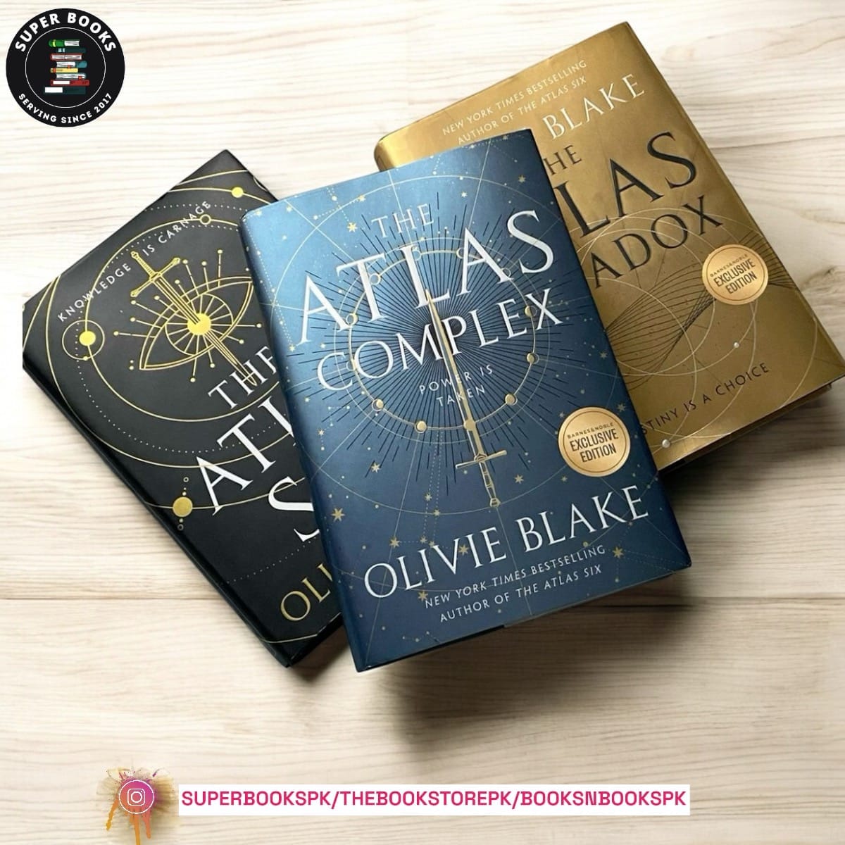 IMG_1217.jpeg Pack Of 3 Books By Olivie Blake - Image 1