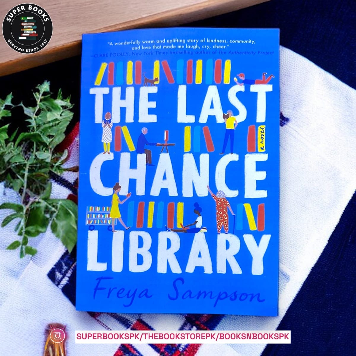 Photoroom_20240508_211253.jpeg The Last Chance Library by Freya Sampson - Image 1