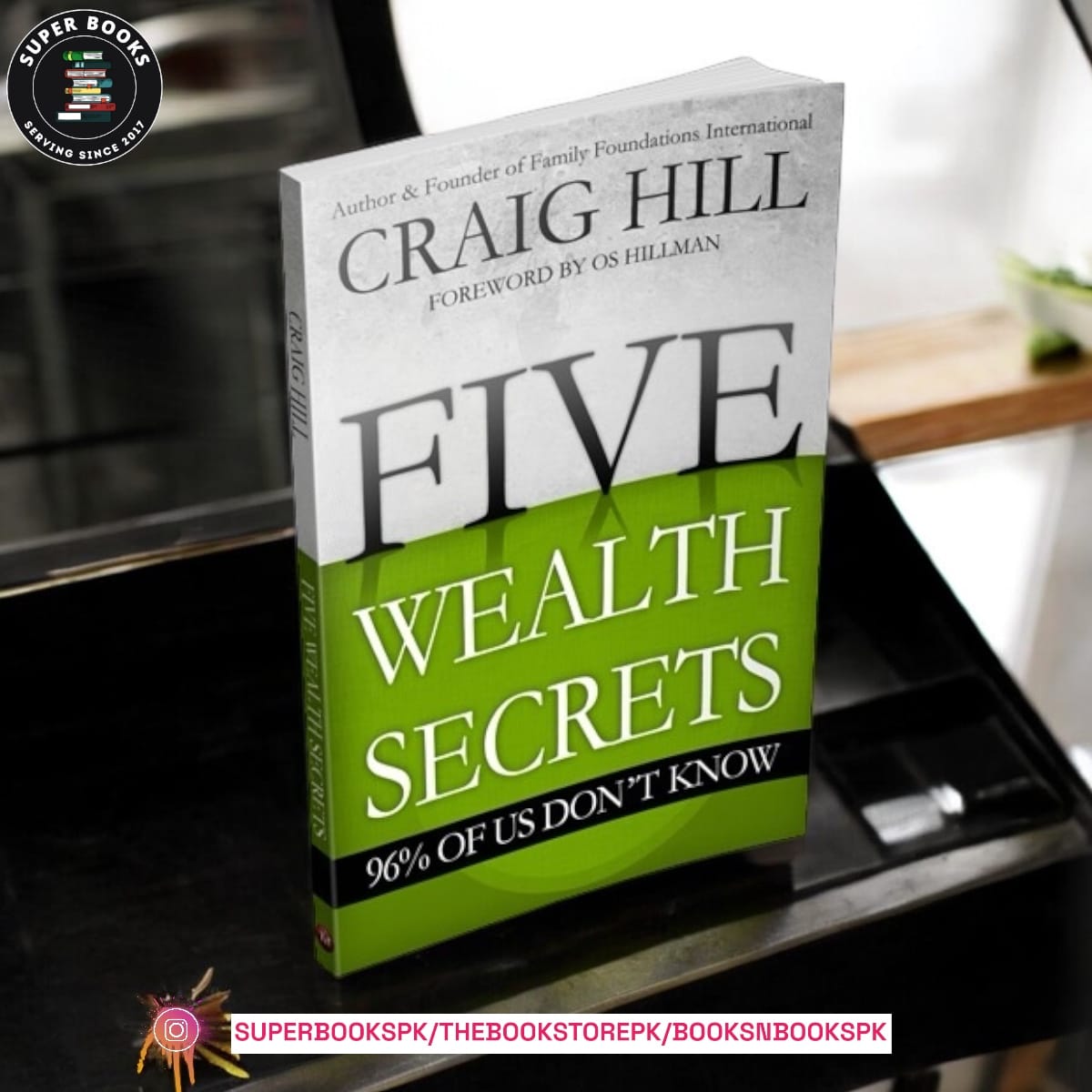 Photoroom_20241216_142104.jpeg Five Wealth Secrets 96% of Us Don't Know by Craig Hill - Image 1