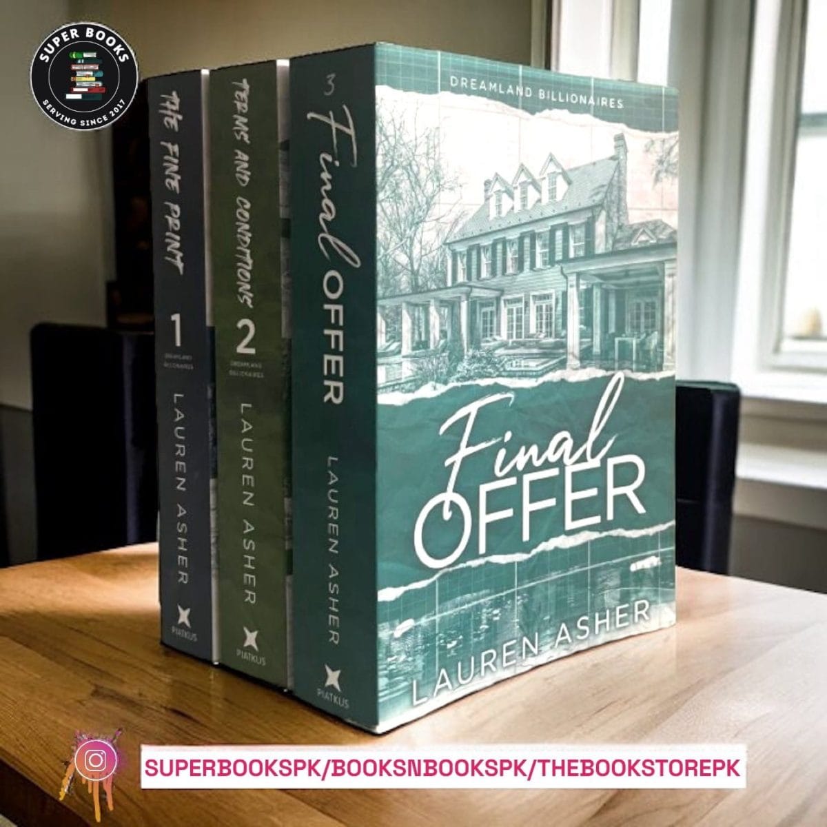 Dreamland Billionaires Trilogy By Lauren Asher - Image 1