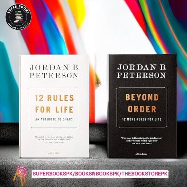 PACK OF 2 BOOKS BY JORDAN B PETERSON