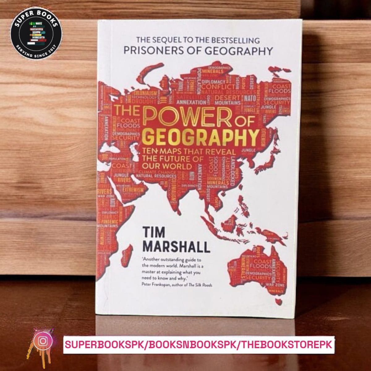 The Power of Geography: Ten Maps That Reveal the Future of Our World BY Tim Marshall - Image 1