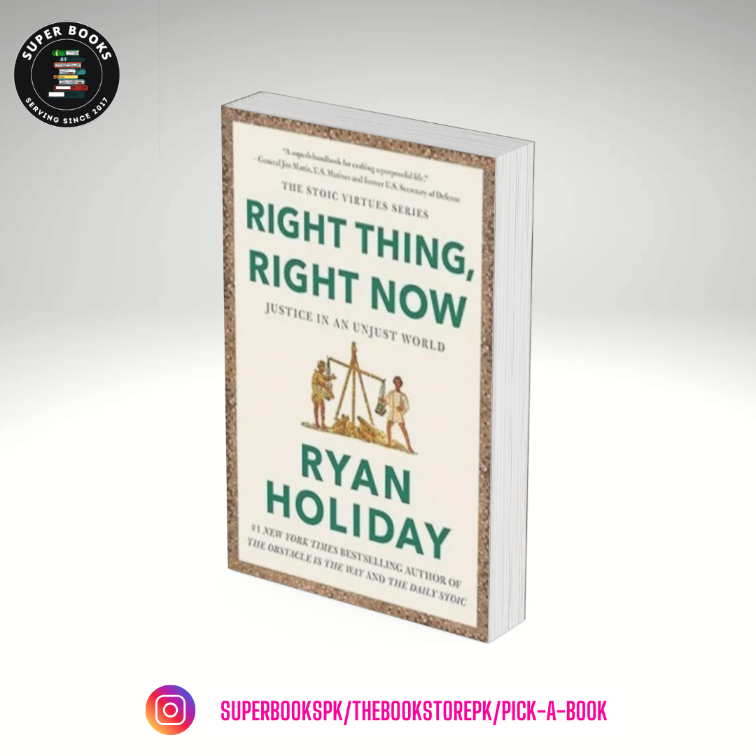 Untitled design (30) Right Thing, Right Now: Justice in an Unjust World by Ryan Holiday - Image 1