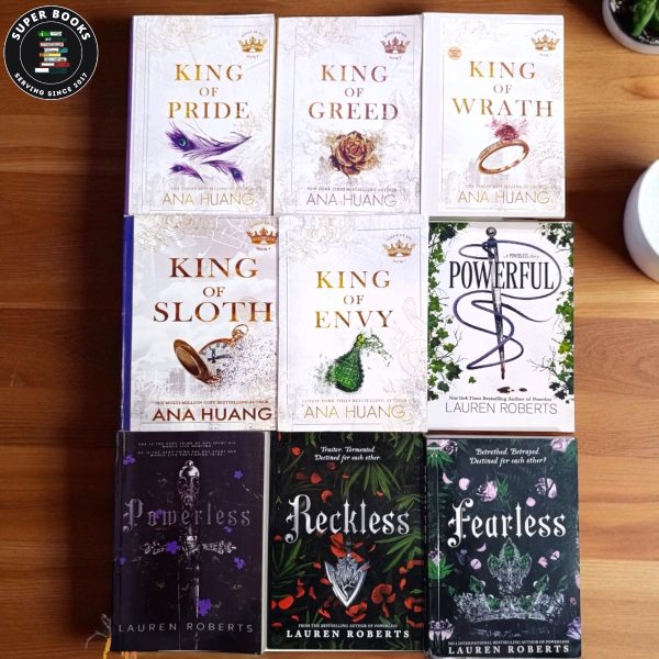 King of sin + Powerless series (9 books)