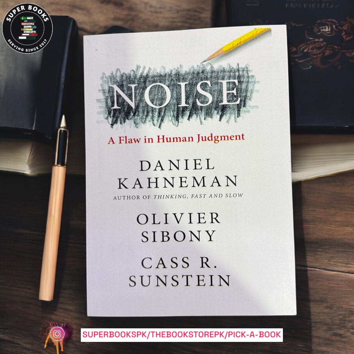 Photoroom_20250802_035707 Noise: A Flaw in Human Judgment by Daniel Kahneman - Image 1