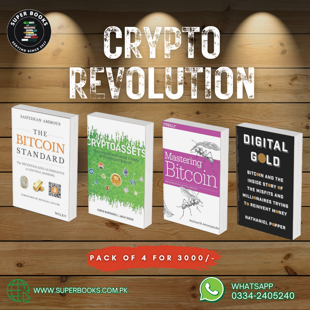 Cryptocurrency & Blockchain Mastery Set – Pick a Book Pakistan