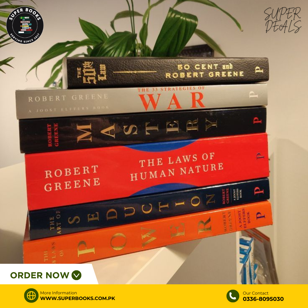 The Robert Greene Masterclass Collection (6 Books In A+/Premium Quality)