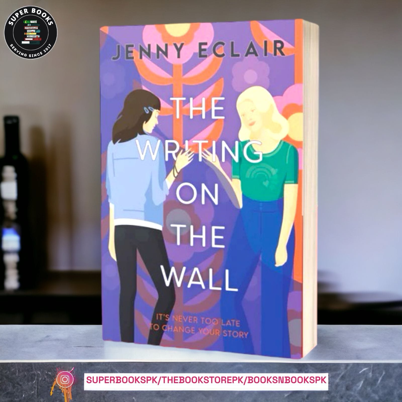 The Writing on the Wall by Jenny Eclair