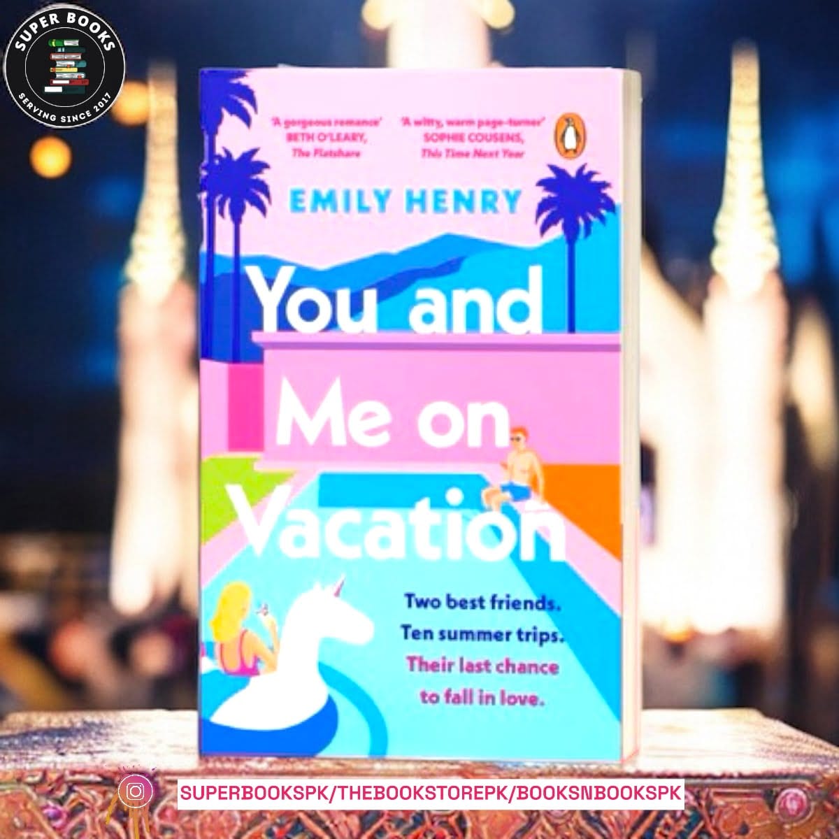 You and Me on Vacation by Emily Henry