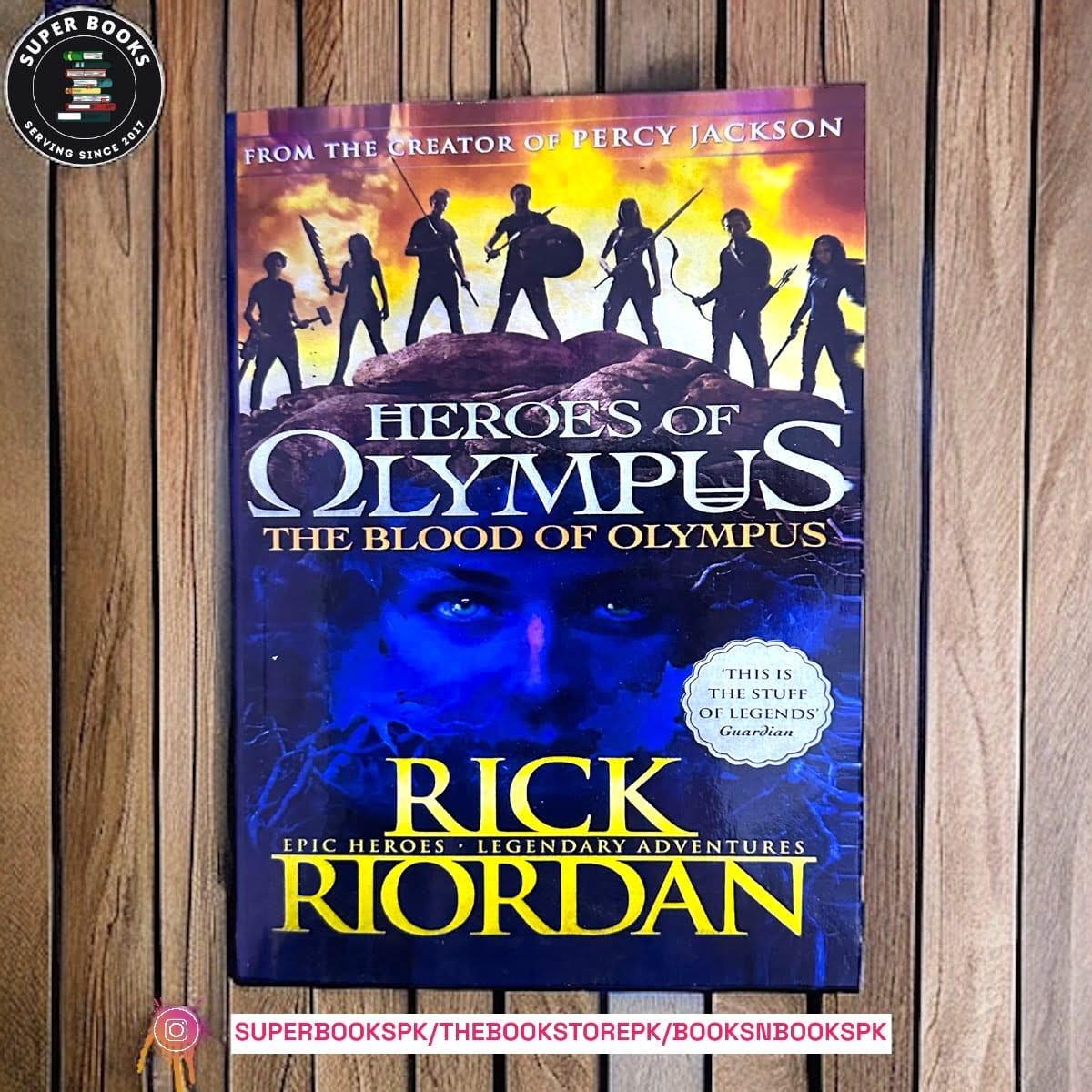The Blood of Olympus by Rick Riordan