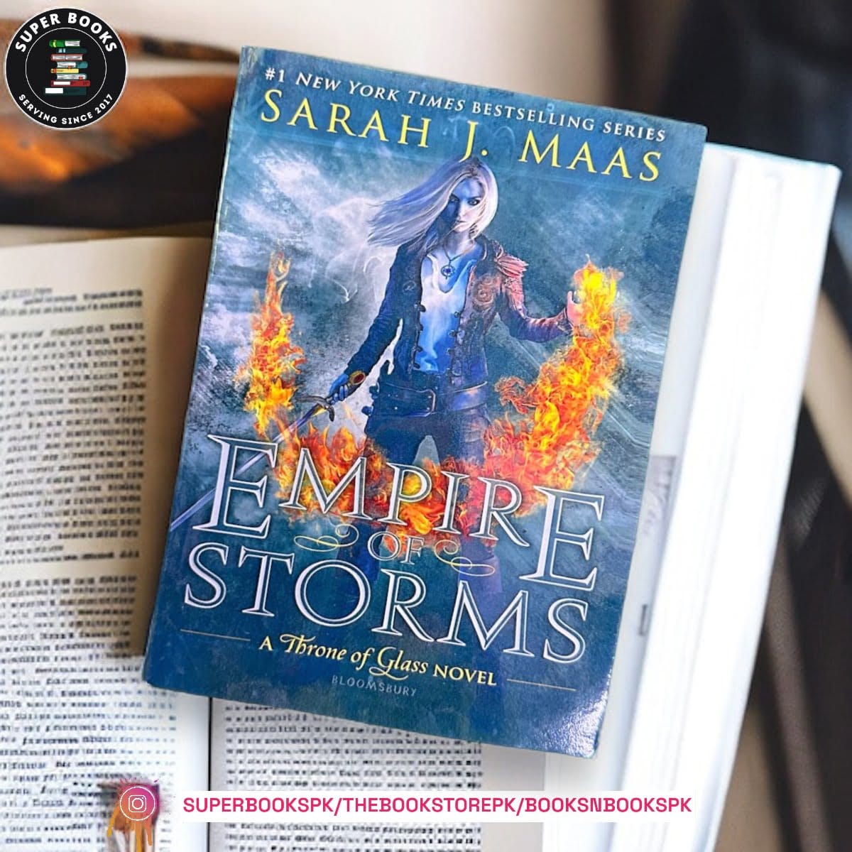Empire of Storms by Sarah J. Maas