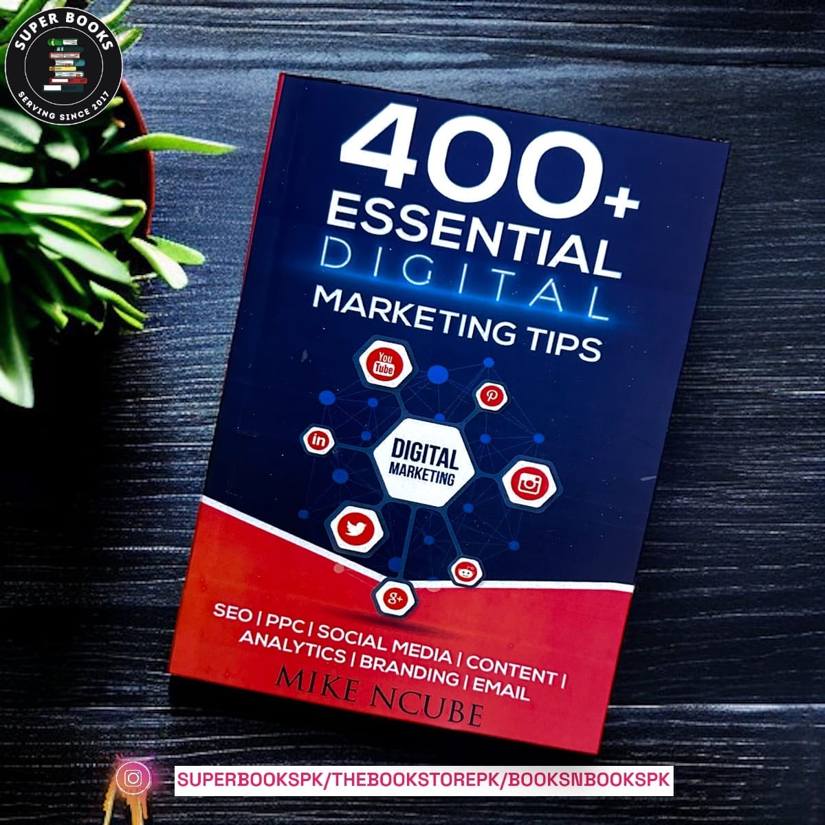 400+ Essential Digital Marketing Tips BY Mike Ncube (minor damage)