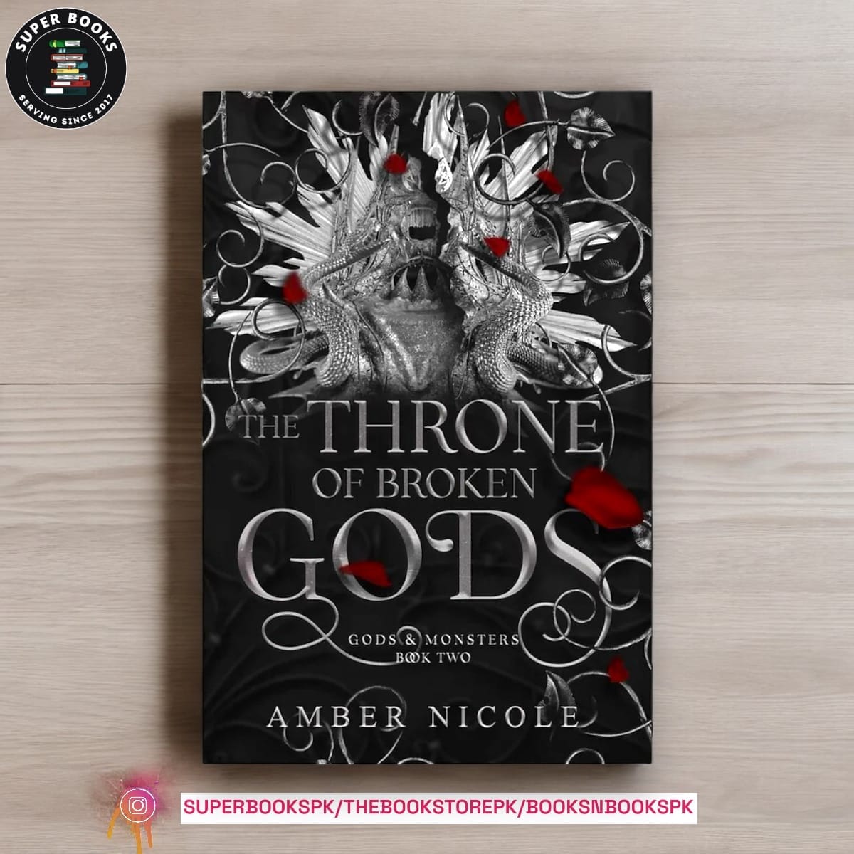 The Throne of Broken Gods by Amber V. Nicole