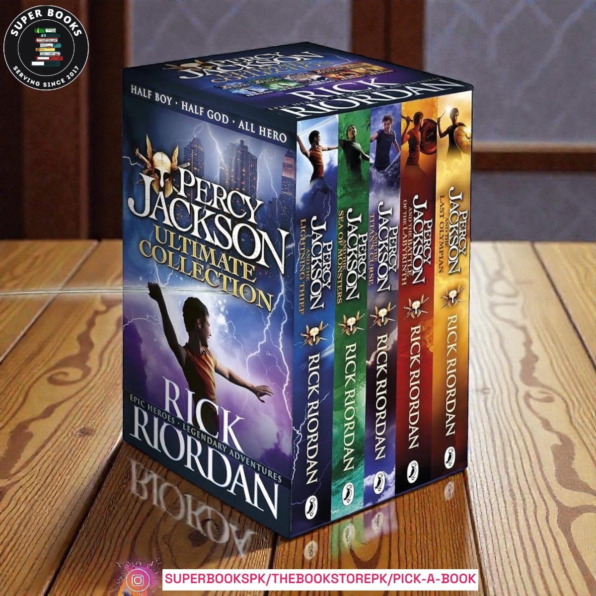 Percy Jackson and the Olympians Series (Box Pack)