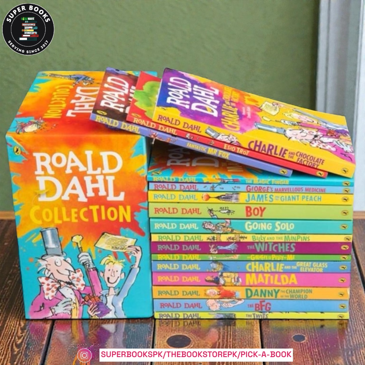 The Roald Dahl Collection 15 Books - Image 2