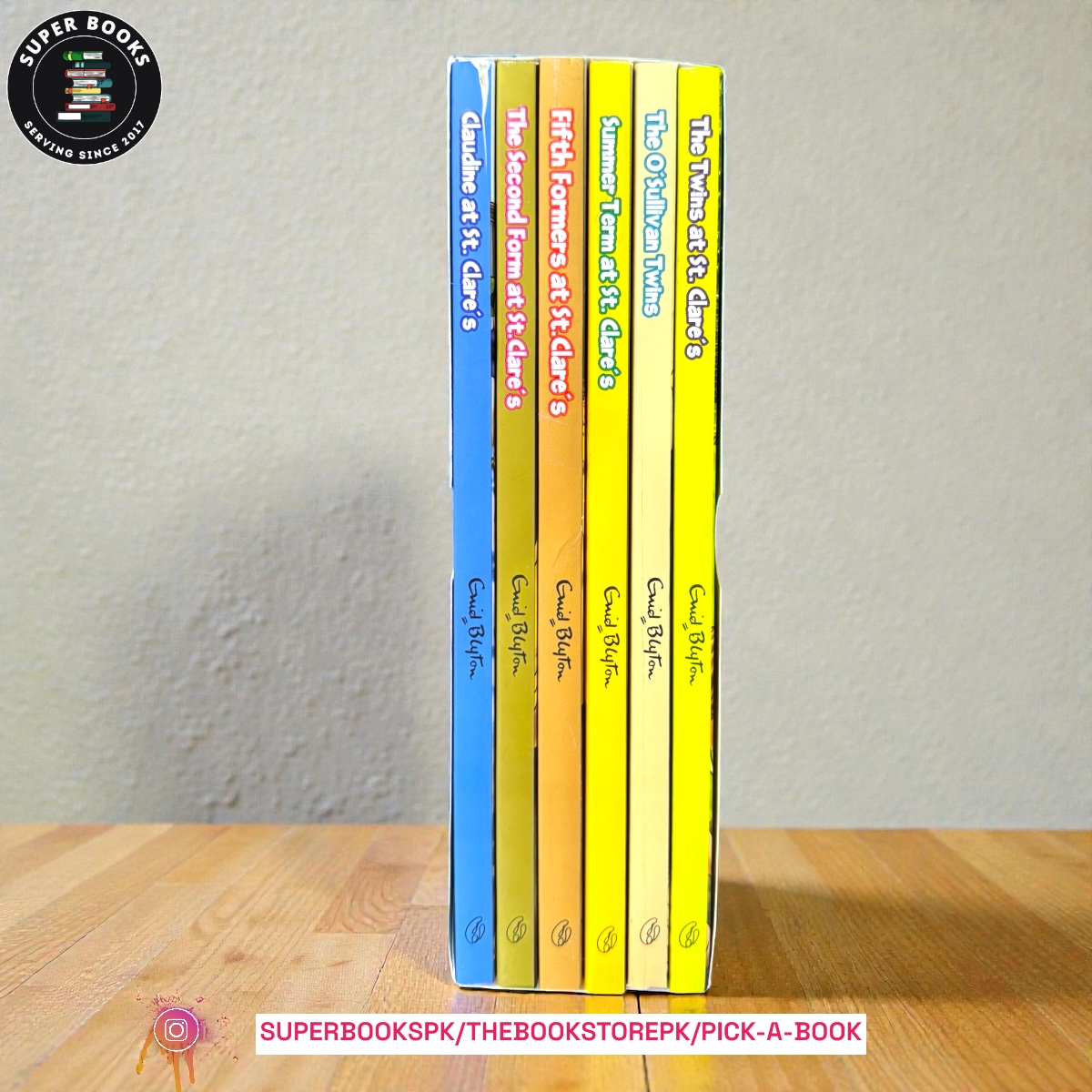 St.Clare's Series (Book 1 To 6 Box Set) by Enid Blyton - Image 3