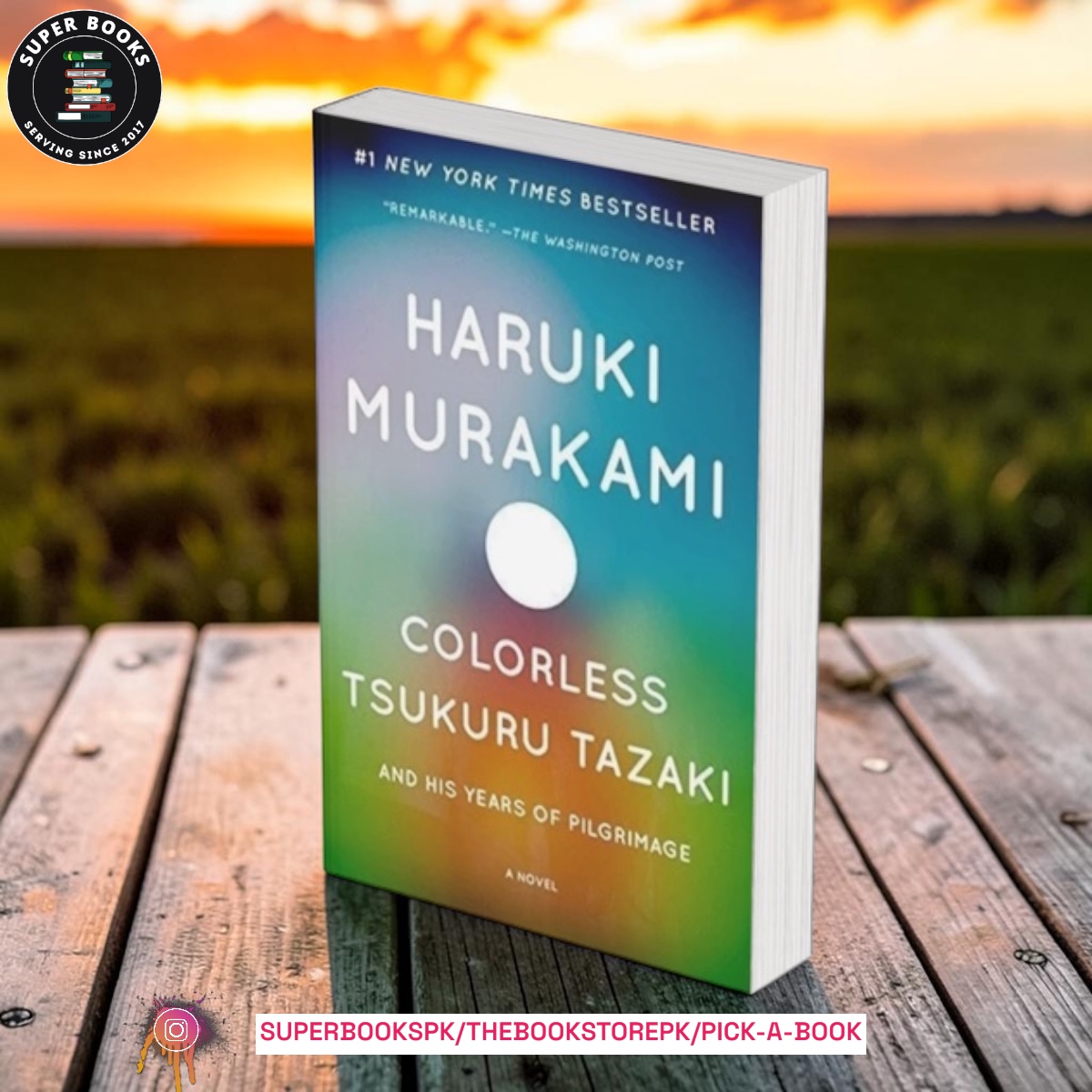 Colorless Tsukuru Tazaki and His Years of Pilgrimage by Haruki Murakami