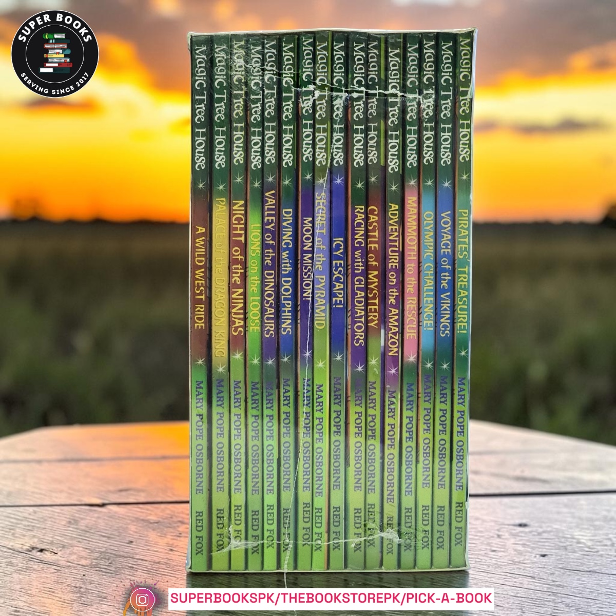 Magic Tree House Series By Mary Pope Osborne (16 Books Box Pack Set) - Image 2