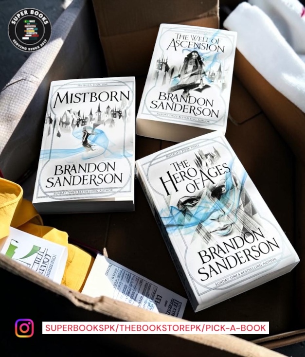 The Mistborn Saga by Brandon Sanderson