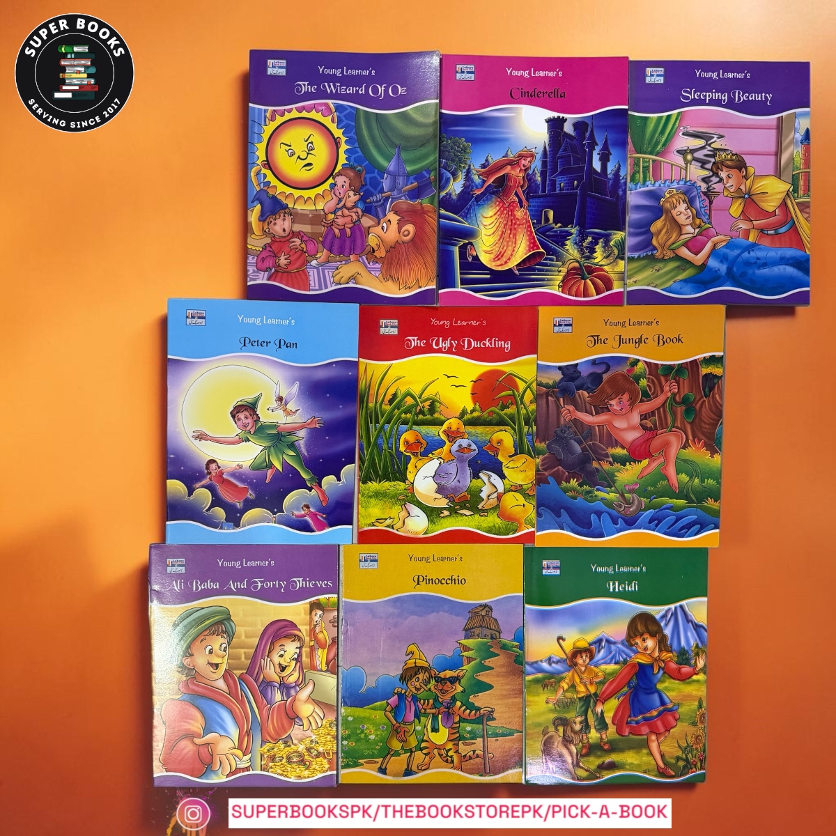 Young Learner’s Classic Stories Collection – 14 Books Set - Image 2