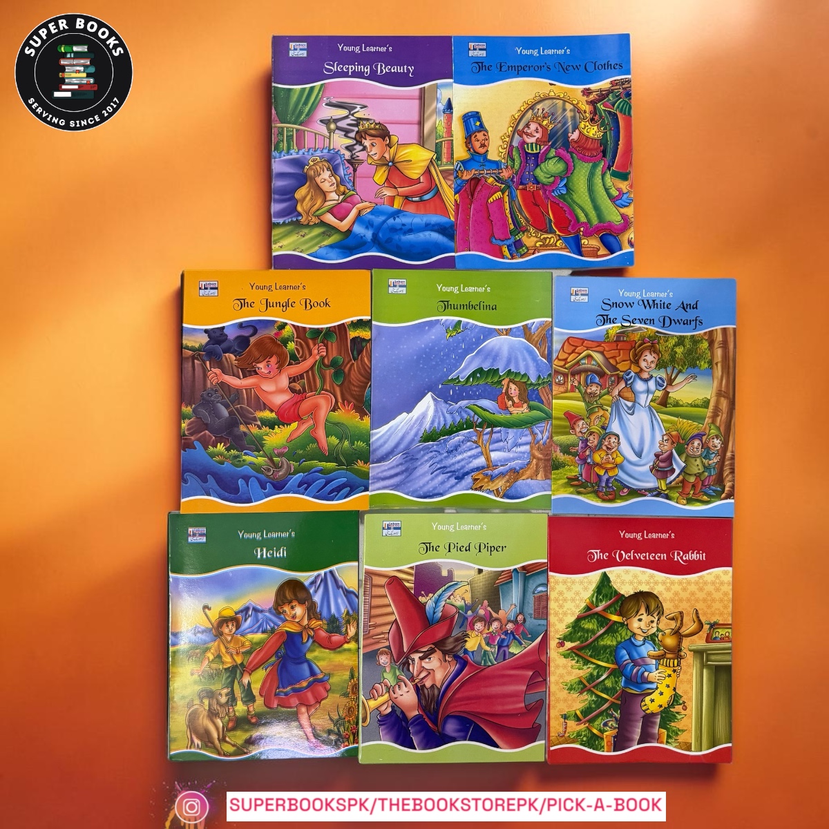Young Learner’s Classic Stories Collection – 14 Books Set - Image 3