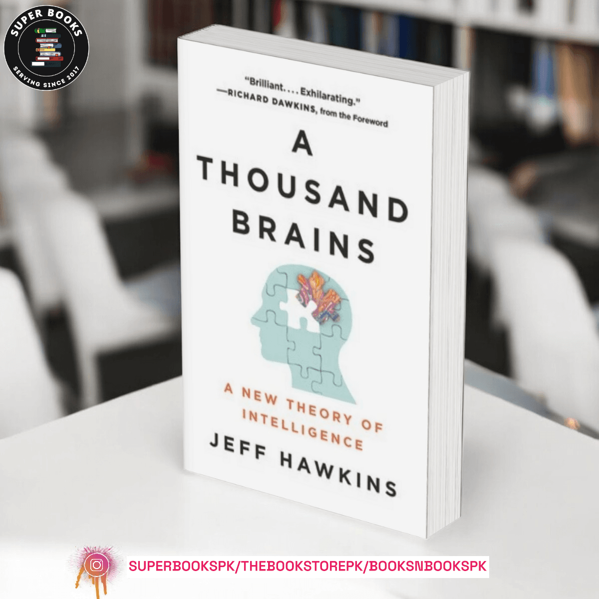A Thousand Brains: A New Theory of Intelligence BY Jeff Hawkins